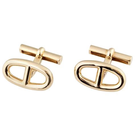 hermes cufflinks vintage